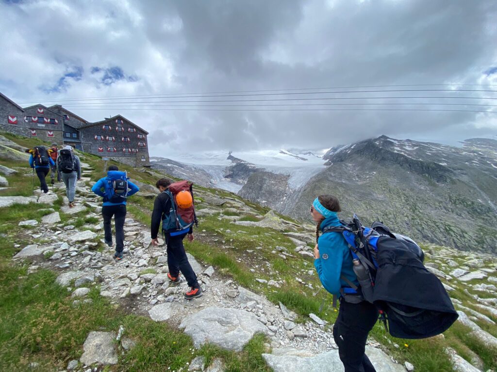 Unser Weg zur Kürsinger Hütte