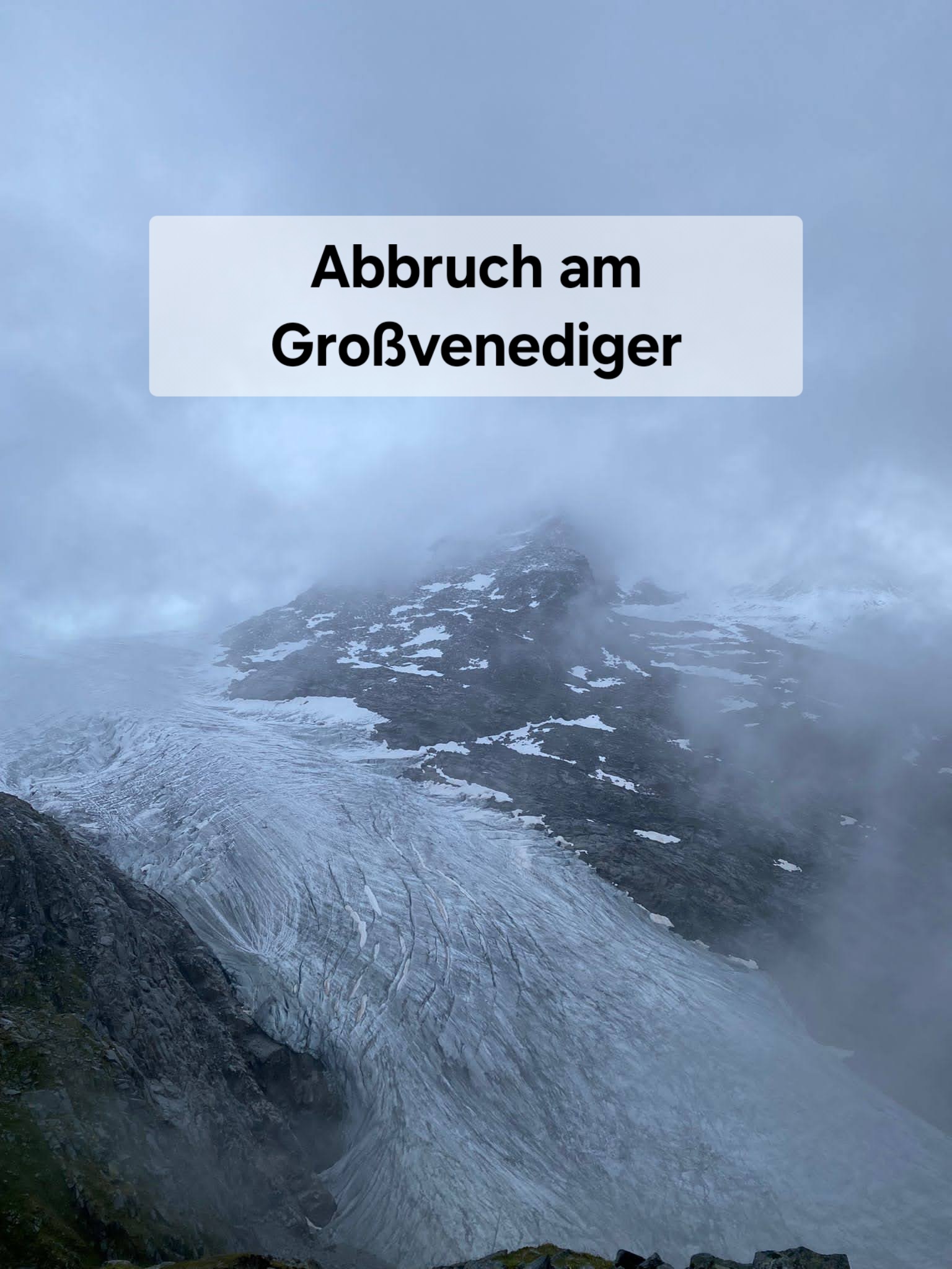 Abbruch bei der Großvenedigerbesteigung