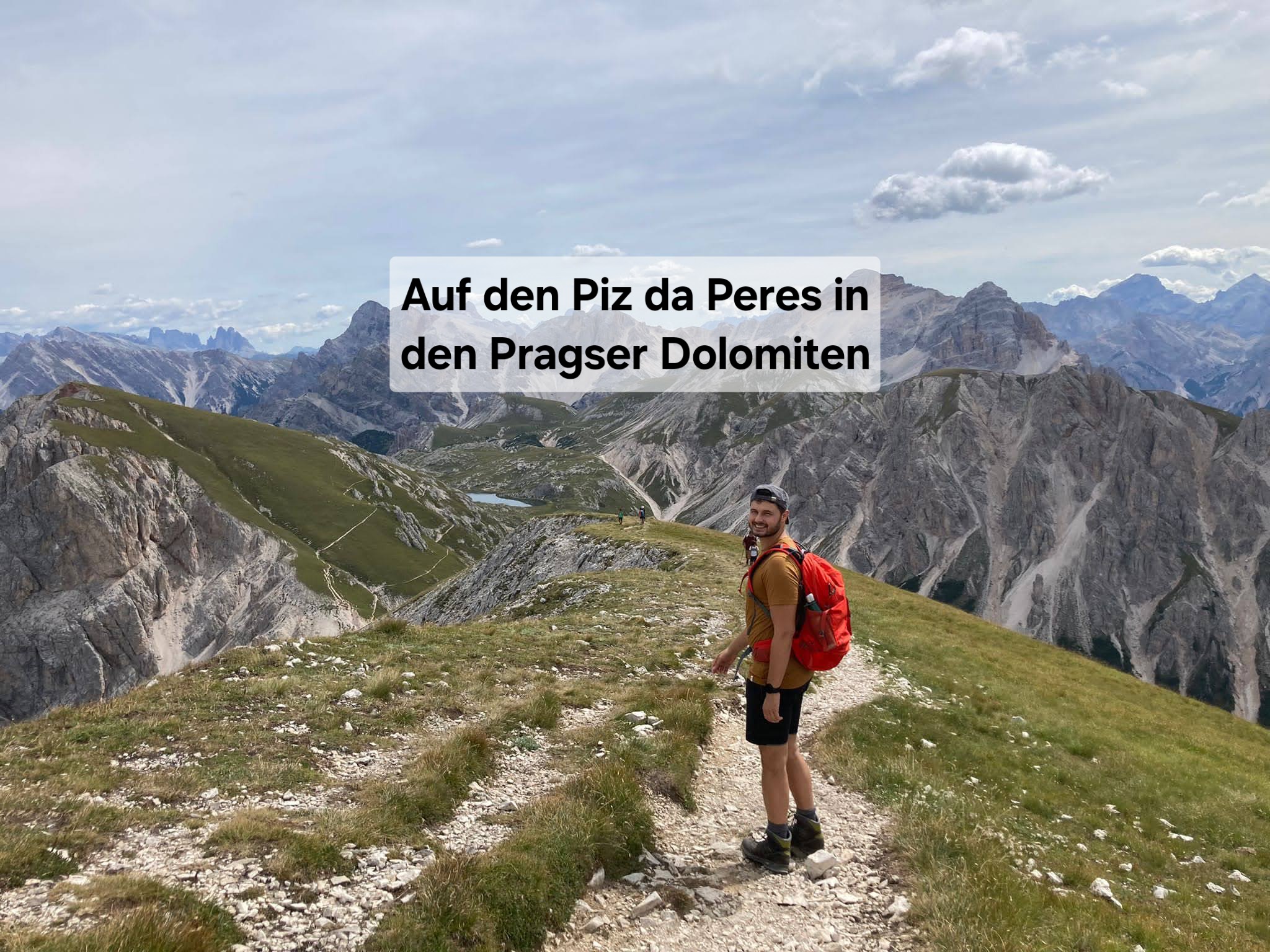 Auf den Piz da Peres in den Pragser Dolomiten