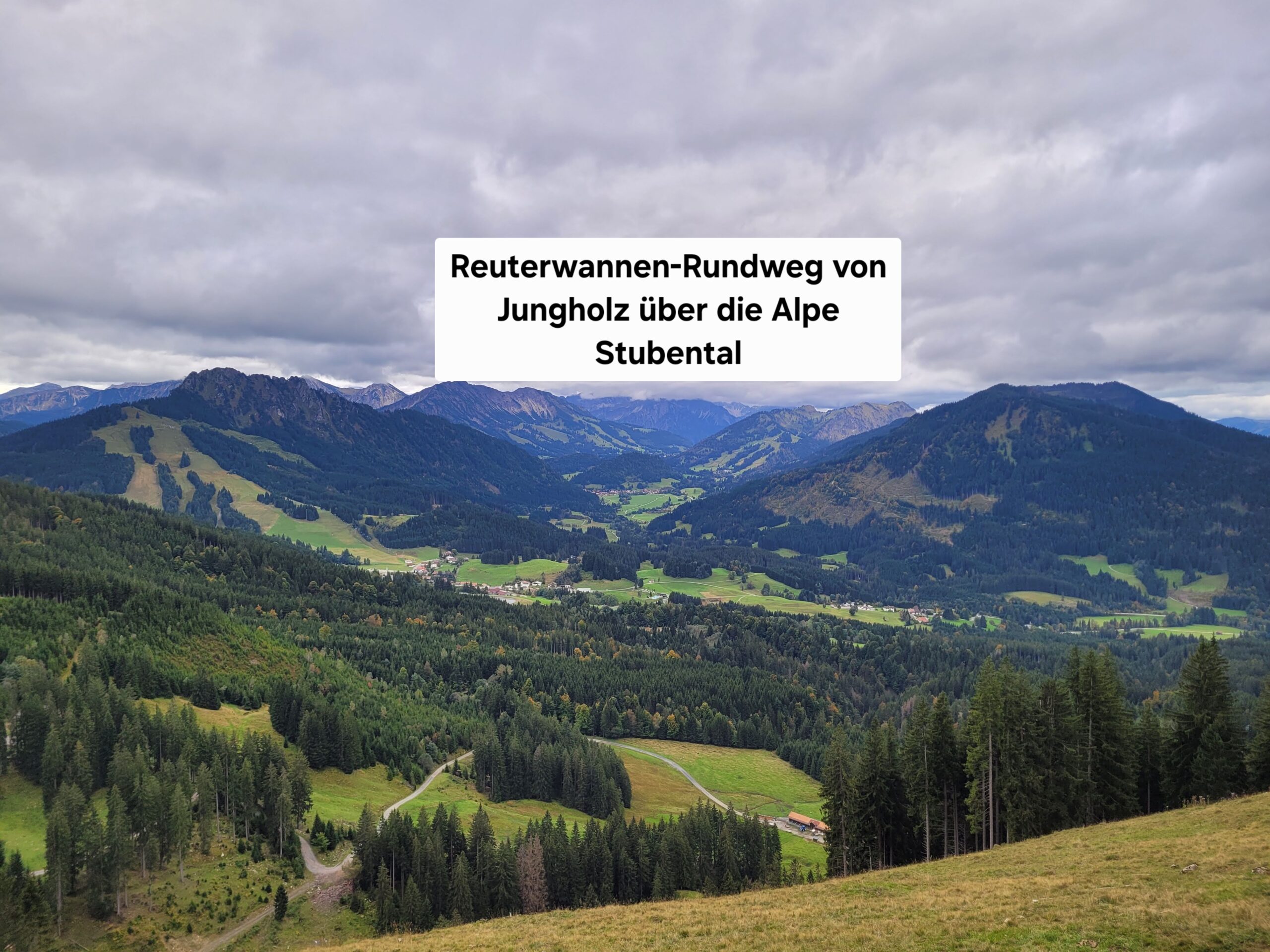 Reuterwannen-Rundweg von Jungholz über die Alpe Stubental