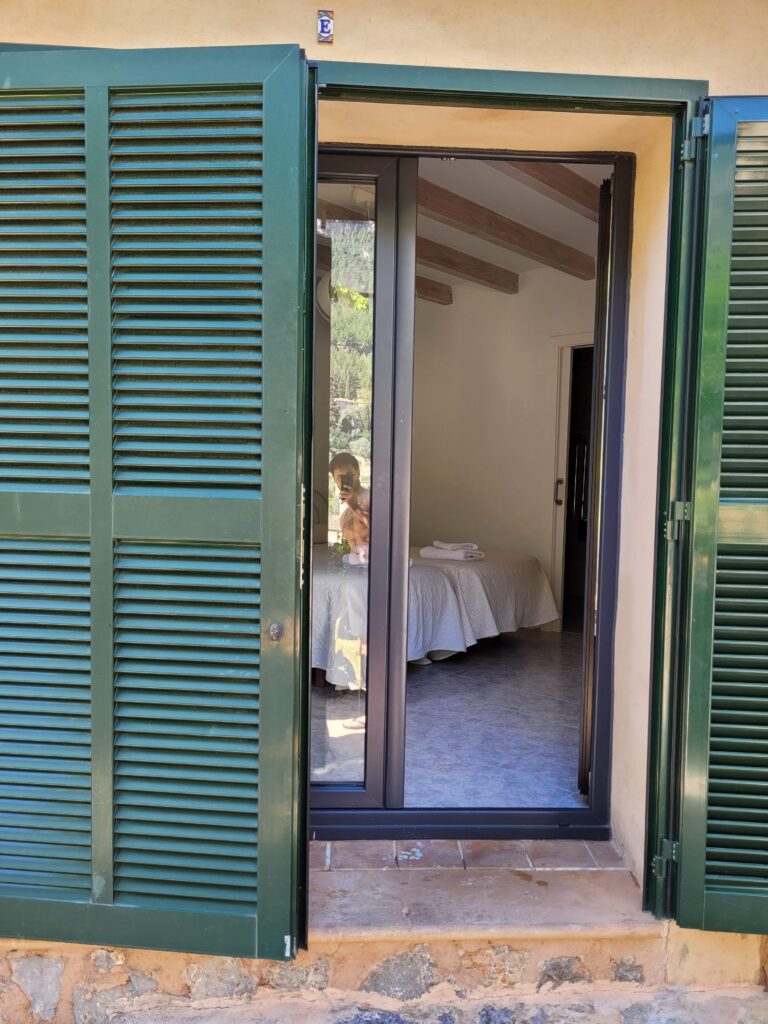 Unser Zimmer in Deià